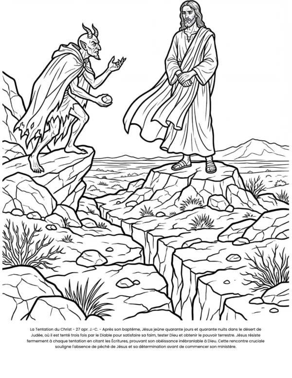 Jesus Christ Bible FR 19.22.02 bible coloriage chretien