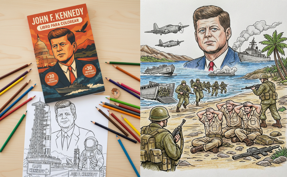 John F. Kennedy: the Coloring Book coloring page preview