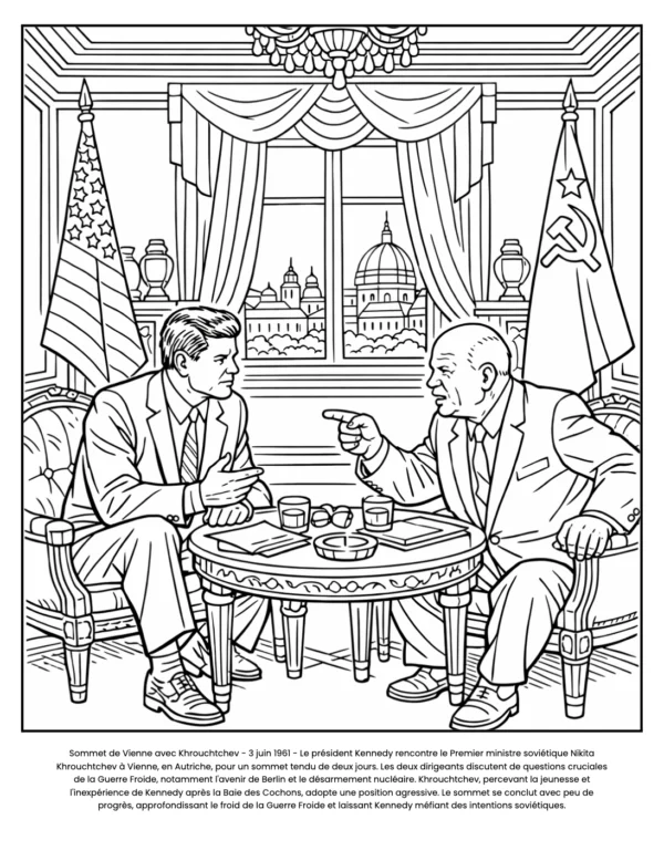 Kennedy Coloring French12.25.40 kennedy livre coloriage