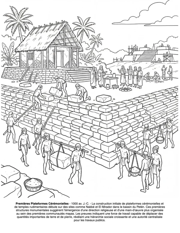 Maya Ciilization French 19.33.29 maya livre coloriage