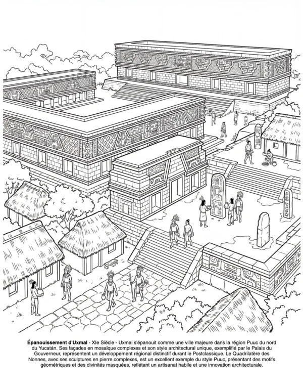 Maya Ciilization French 19.34.28 maya livre coloriage