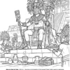 los mayas libro colorear
