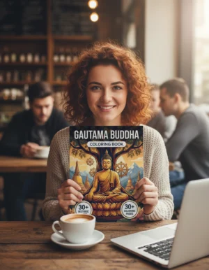buddha coloring book