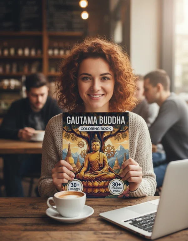 buddha coloring book