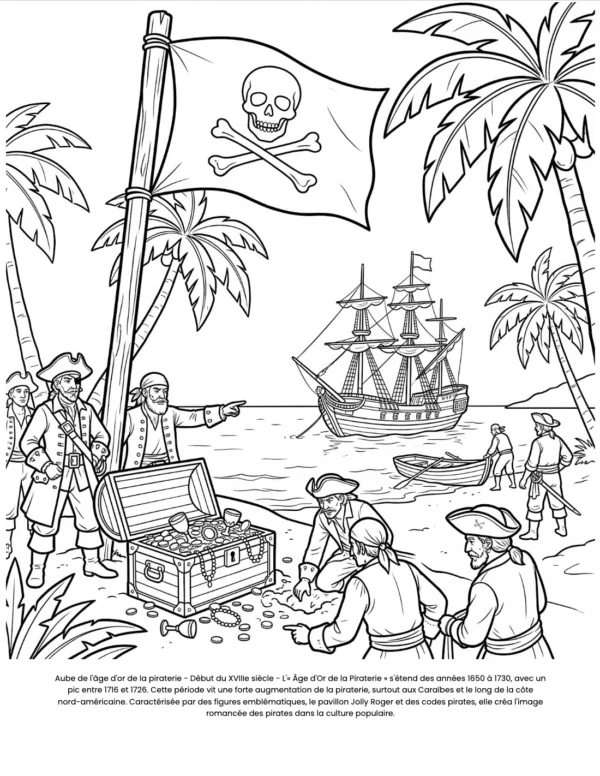 Pirates Coloriage