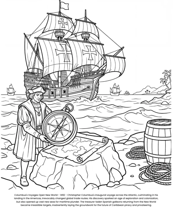 Pirates Coloring English 20.07.22 pirates coloring pages