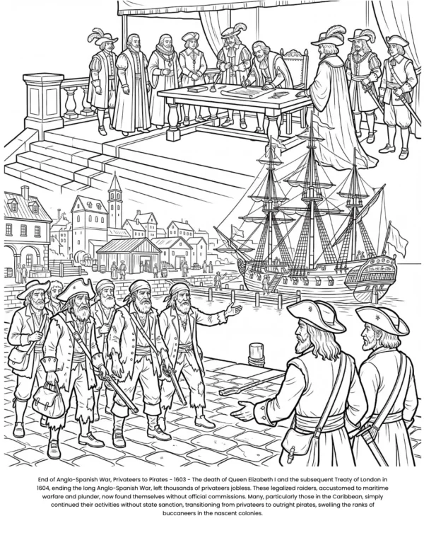 Pirates Coloring English 20.07.31 pirates coloring pages