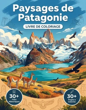 paysages coloriage patagonie