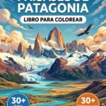libro colorear paisajes patagonia