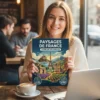 Person Coloring book - Landscapes of France - French paisajes de francia colorear