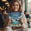Person Coloring book - Landscapes of Patagonia - English patagonia landscapes coloring book