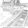Preview - Landscapes of France - English (PDF) - page 10 paysages france coloriage