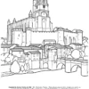 libro colorear paisajes francia