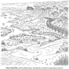 spain coloring book travel landscapes