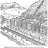 spain coloring book travel landscapes