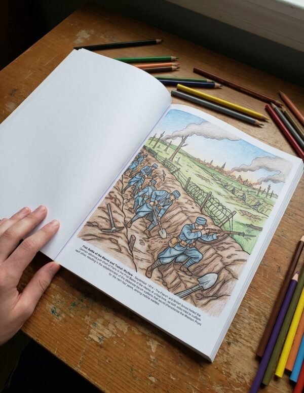 guerre mondiale coloriage