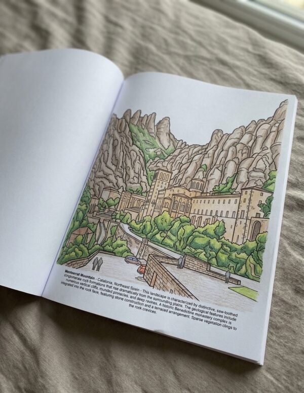 UGC - Landscapes of Spain - Page 9(1) paysage espagne voyage coloriage