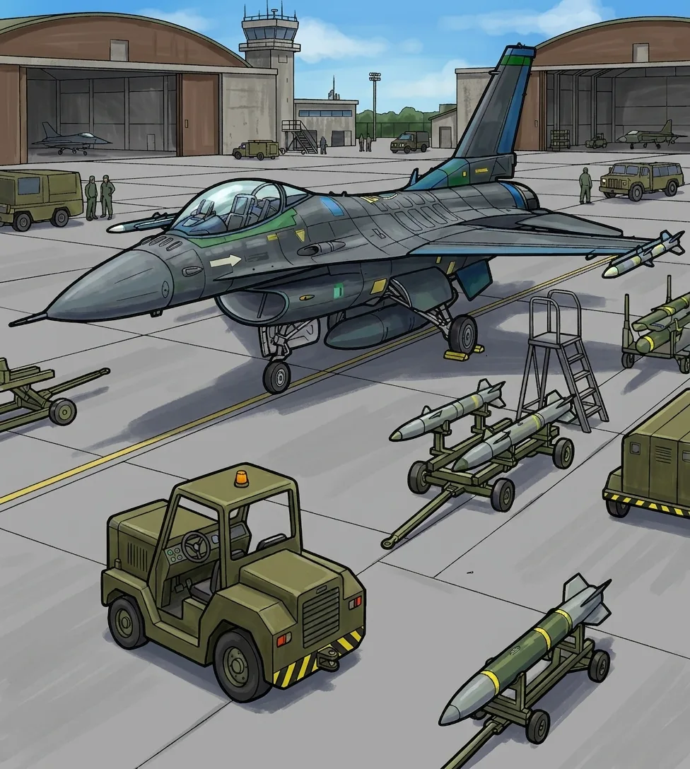 Arte digital — Aviones de Caza: el Libro de Colorear