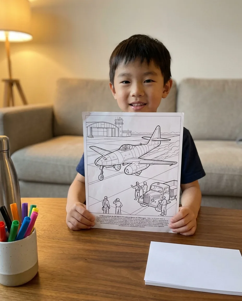 Aviones de Caza: el Libro de Colorear
