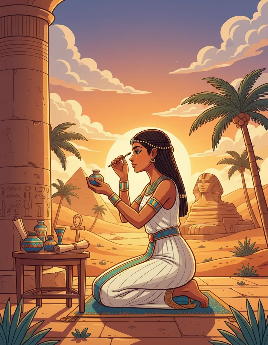 Cleopatra: el Libro de Colorear