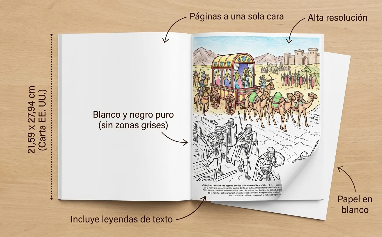 Cleopatra: el Libro de Colorear — Libro de bolsillo impreso