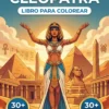 Portada del libro de colorear Cleopatra