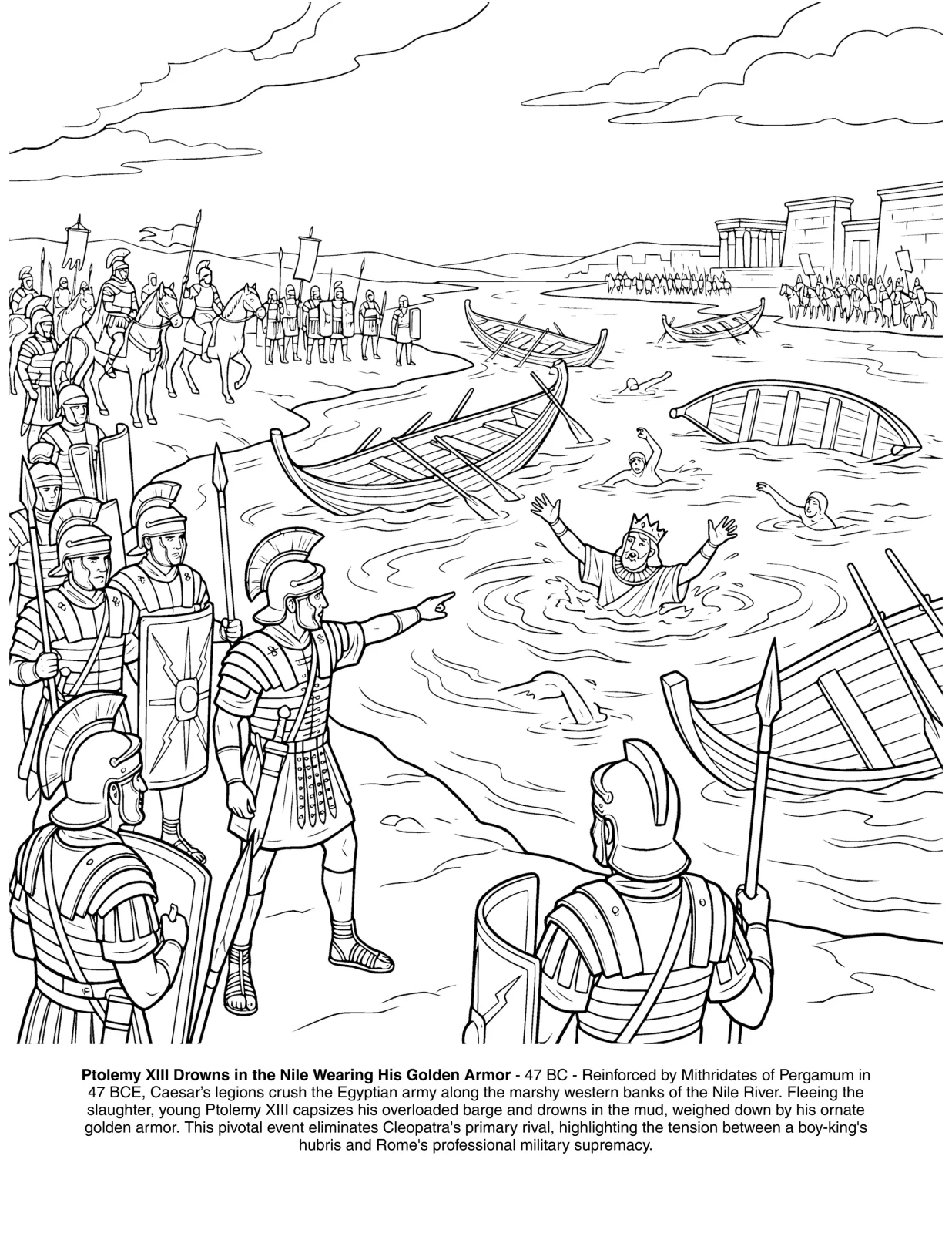Cleopatra: the Coloring Book