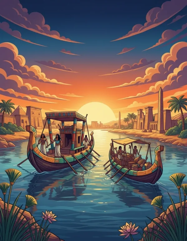 Quatrieme de couverture du livre de coloriage Cleopatre