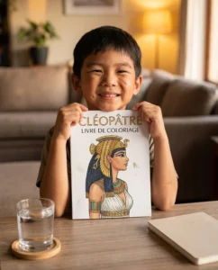 Livre imprimé, Cleopatre: le Livre de Coloriage