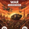 First World War coloring book front cover