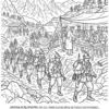 Page 19 of the First World War coloring book