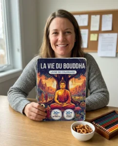Livre imprimé — Gautama Bouddha: le Livre de Coloriage