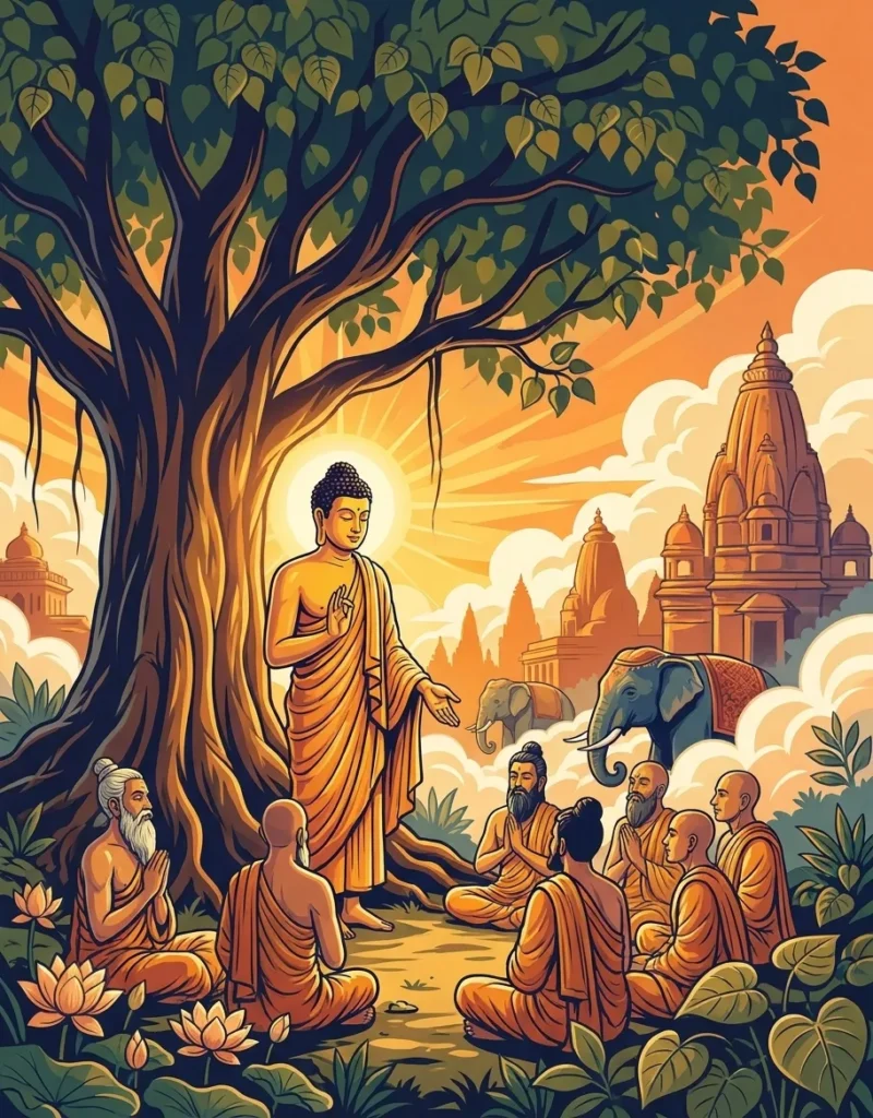 Gautama Buddha: the Coloring Book