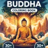 Gautama Buddha — front cover (en) Gautama Buddha coloring book front cover