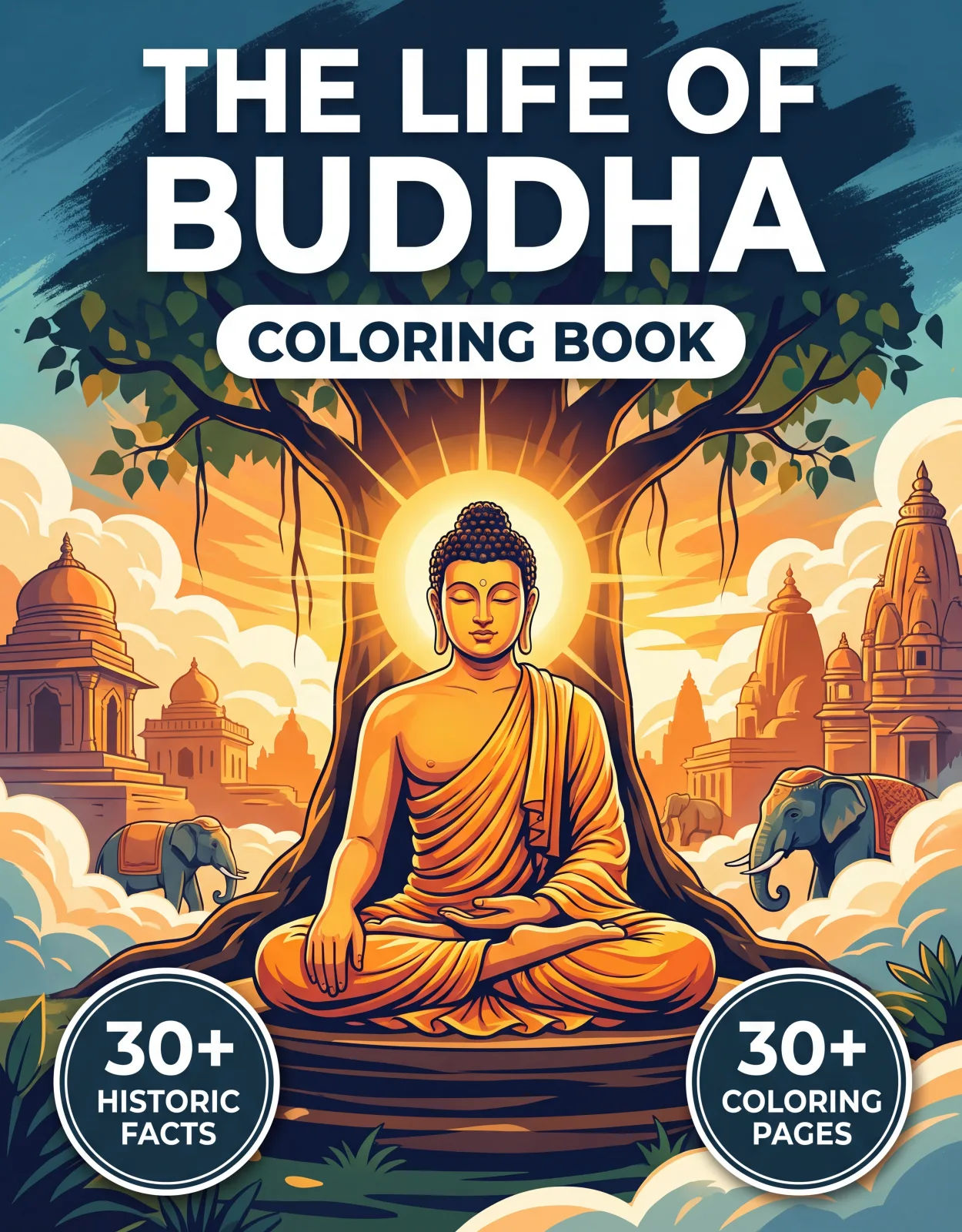 Gautama Buddha: the Coloring Book