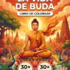 Gautama Buddha — front cover (es) Portada del libro de colorear Gautama Buddha