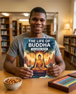 Printed Book — Gautama Buddha: the Coloring Book