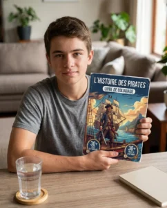 Livre imprimé — Histoire des Pirates: le Livre de Coloriage