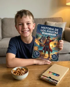 Libro impreso — Historia de los Piratas: el Libro de Colorear