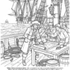Pagina 20 del libro de colorear Historia de los Piratas