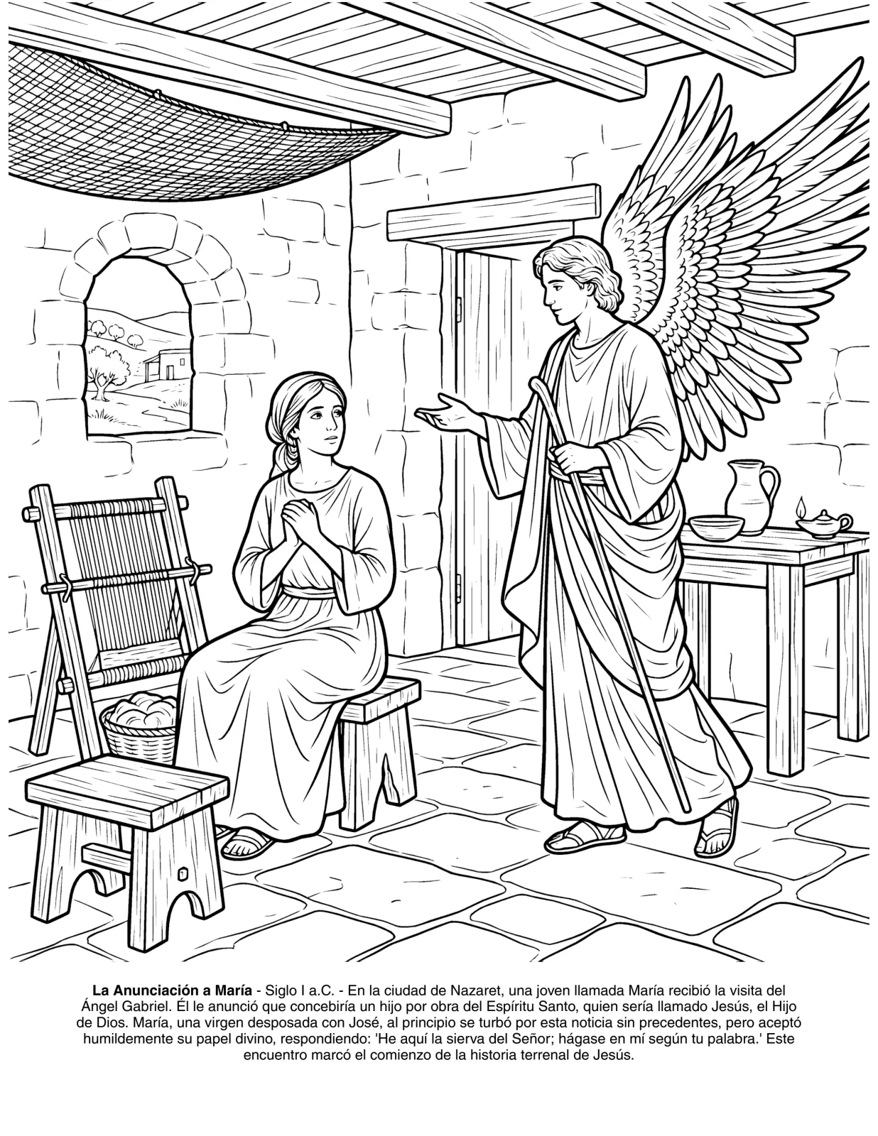 Jesucristo: el Libro de Colorear