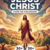 Couverture du livre de coloriage Jésus-Christ