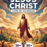 Couverture du livre de coloriage Jésus-Christ