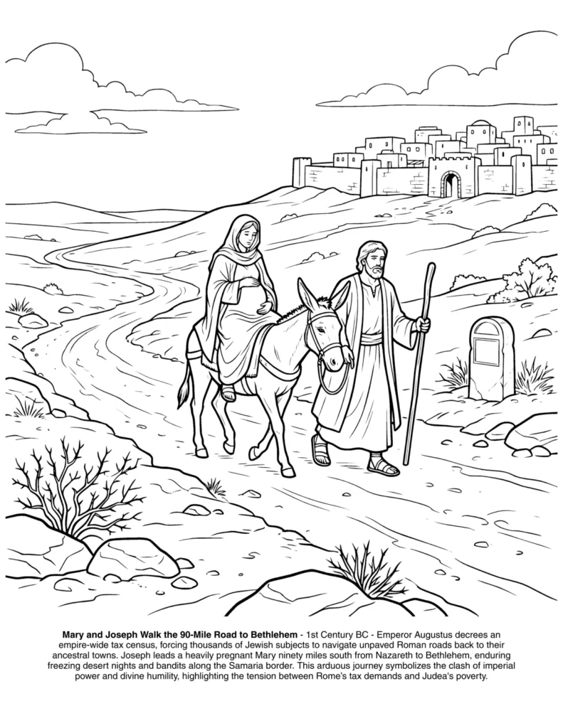 Jesus Christ: the Coloring Book coloring page preview