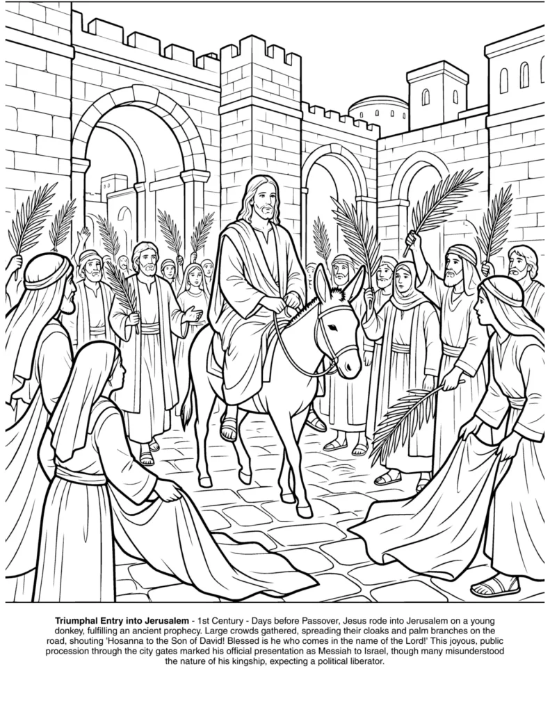 Jesus Christ: the Coloring Book coloring page preview