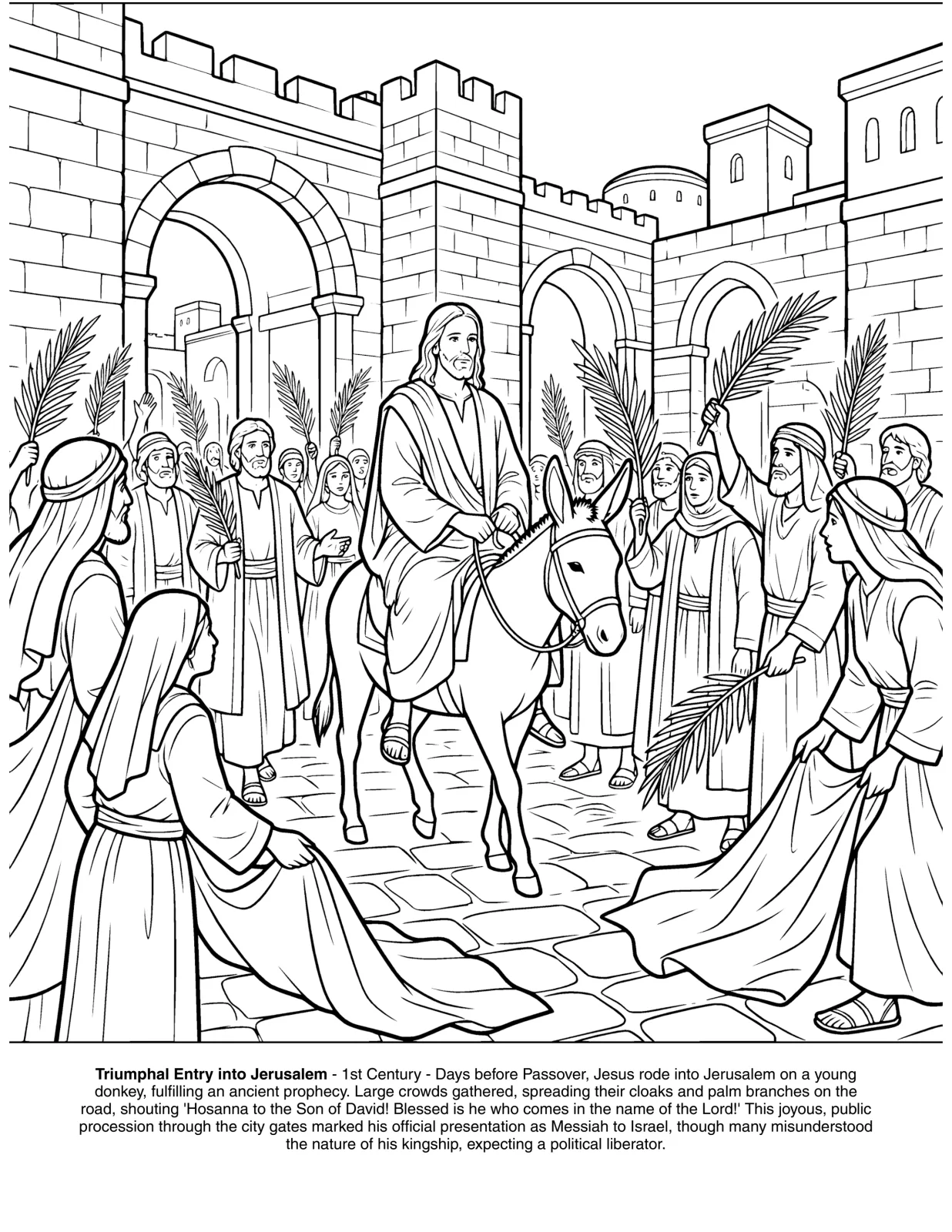 Jesus Christ: the Coloring Book