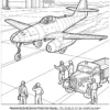 Page 5 of the Jet Fighters coloring book