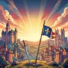 Joan of Arc coloring book back cover