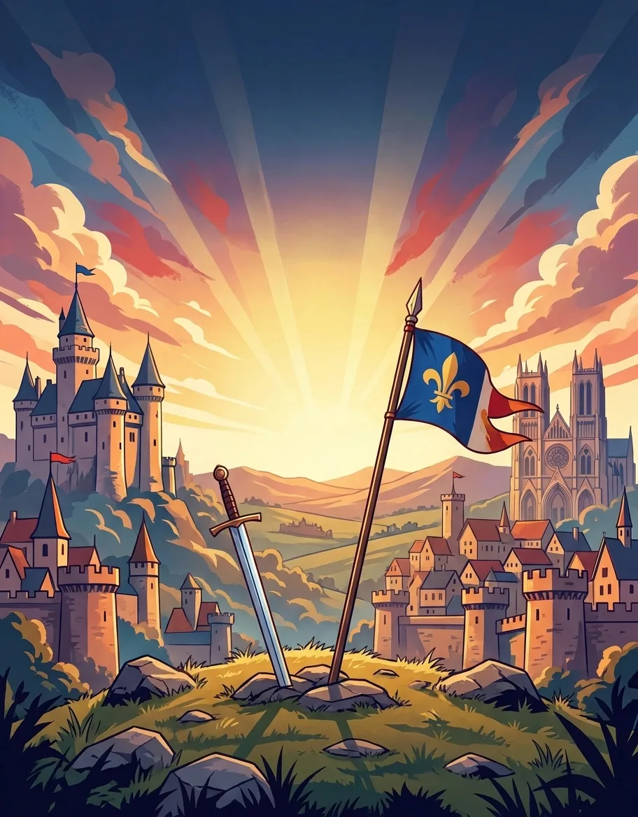Joan of Arc: the Coloring Book