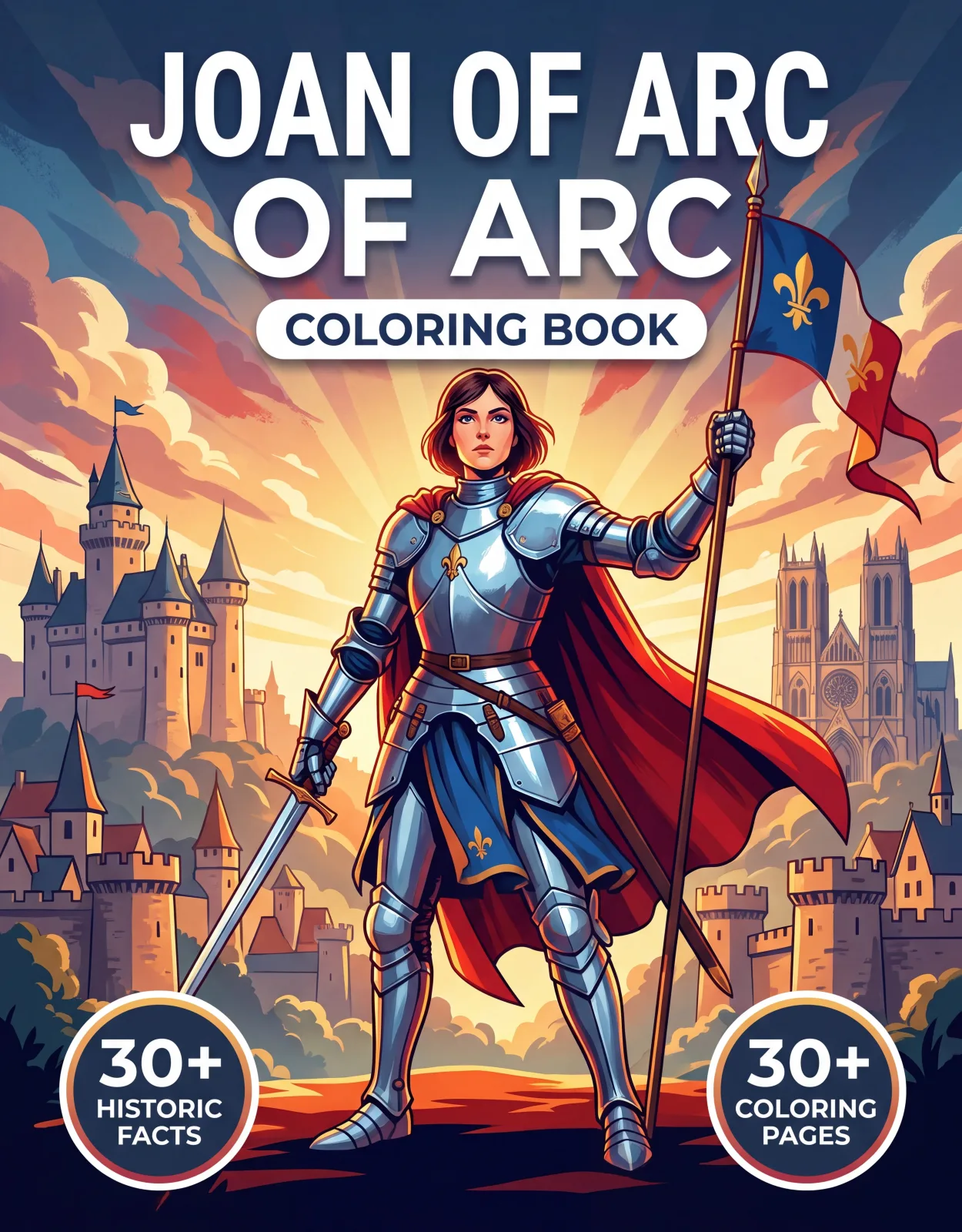 Joan of Arc: the Coloring Book